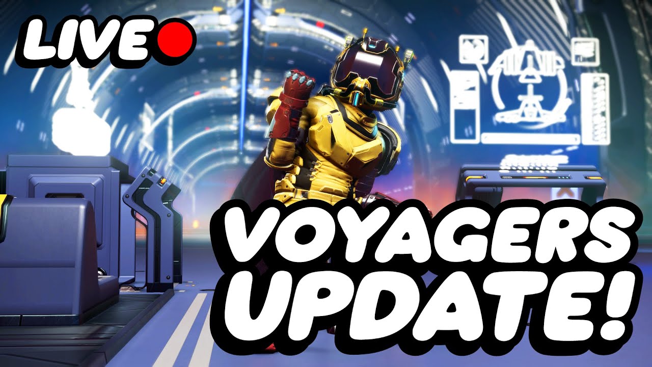 NEW No Man's Sky VOYAGERS UPDATE | No Man's Sky LIVE - YouTube