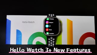 Hello Watch 3+ [2024] New Features | Upgrade Full Guide | Lewear App