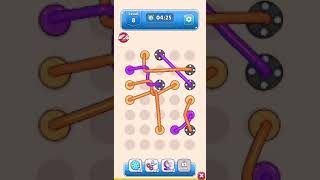 Tangle rope: twisted 3d | Untangle the ropes game level 1 - 15