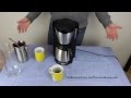 Kaffeemaschine mit Thermoskanne (Testsieger Philips HD7546/20)