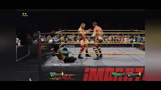 WWE 8 Man Battle Royal for the TNA World Championship.