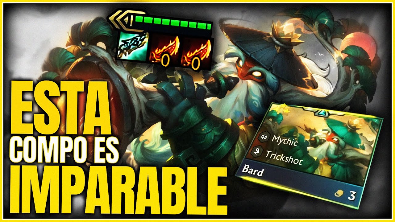ME MONTO LA MEJOR COMPO DE BARDO 3 CARRY QUE VI EN TODO EL SET - YouTube