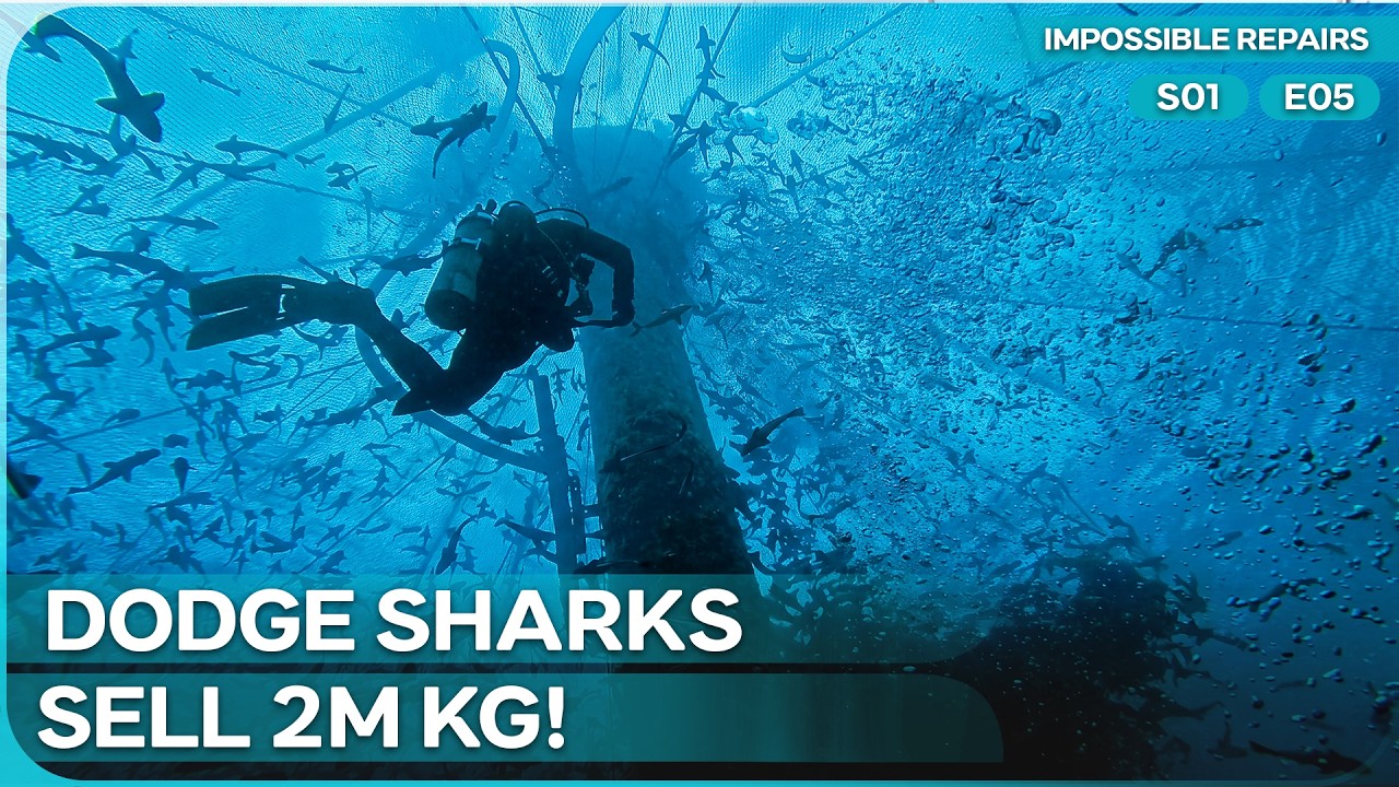 The World's Largest Open Ocean Fish Farm! | Impossible Repairs
