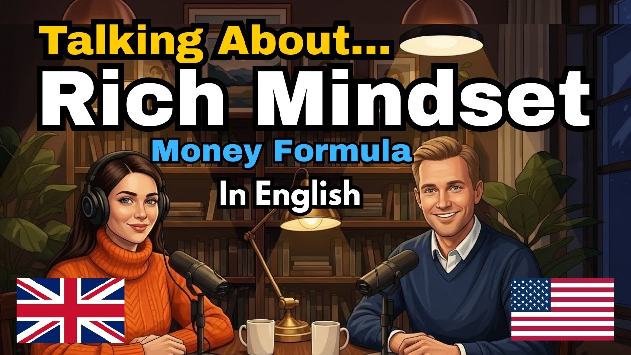 How to talk about your rich mindset in English | Easy conversation practice