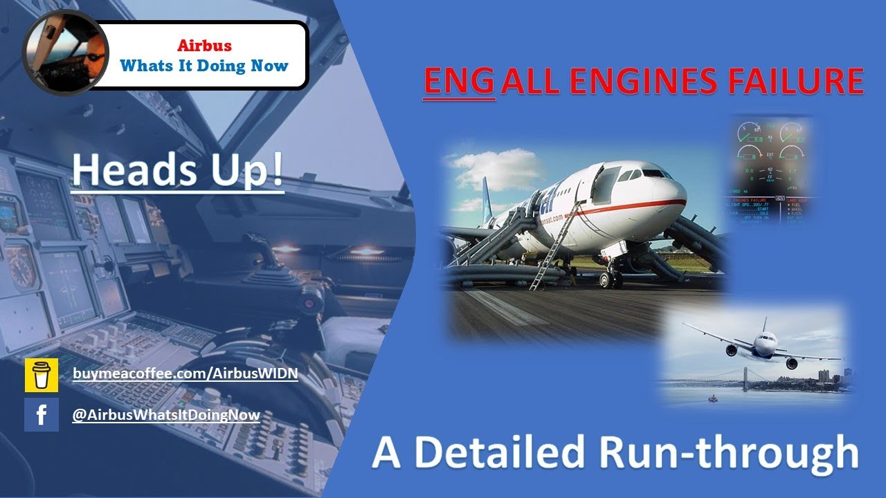 ENG ALL ENGINES FAILURE (Heads Up) - YouTube