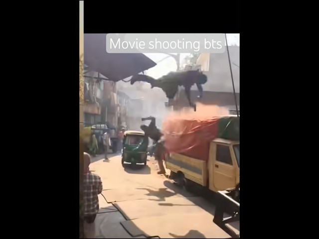movie shooting bts #shortvideo #trendingshorts #stunt #action #bollywood