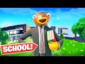 Fishy goes back to schoolgone wrong