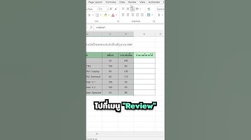 ⚙️ ตั้งค่า Excel ป้องกัน 💚 ให้แก้ไขได้เฉพาะบางเซลล์ Part 1 #excel #exceltips #techninja