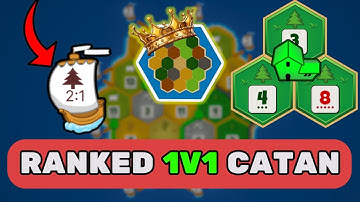 Can We Make This WOOD PORT WORK?!? - Ranked 1v1 Catan