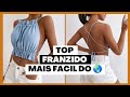 DIY - Top franzido fácil e rápido ✂️