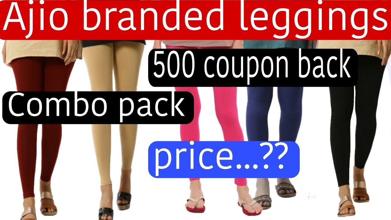fcity.in - Women Branded Cotton Lycra Leggings Combo Pack Of 2 / Elegant
