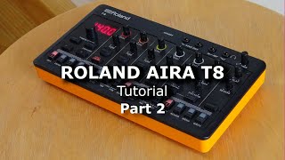 Roland T8 Tutorial #2 | Sidechain, Overdrive and Menu