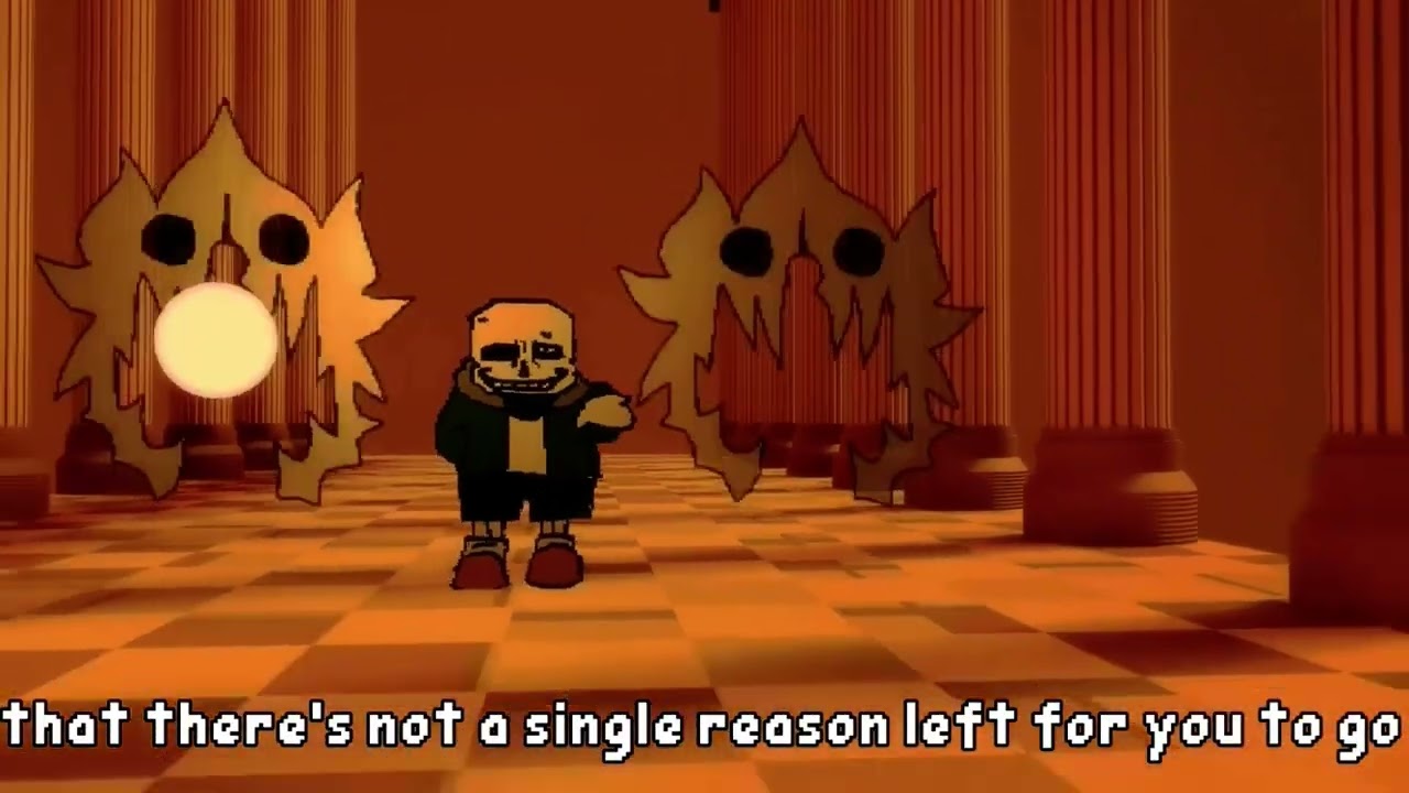 Megalovania with lyrics best part (made by @Brooklyn and wrathstetic)