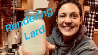 Rendering lard, the easy way!