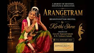Kirthi Shree Arangetram - 5th January 2023