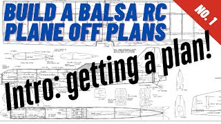 How to Build a Balsa RC Plane Off Plans: No. 1 Intro The Aeromite RC Plane