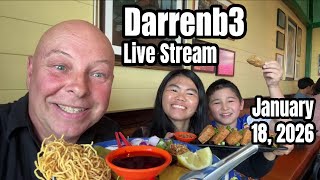 DARRENB3 LIVE STREAM. Bangkok Snap Thai Restaurant