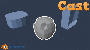 Blender: Modifiers - Cast