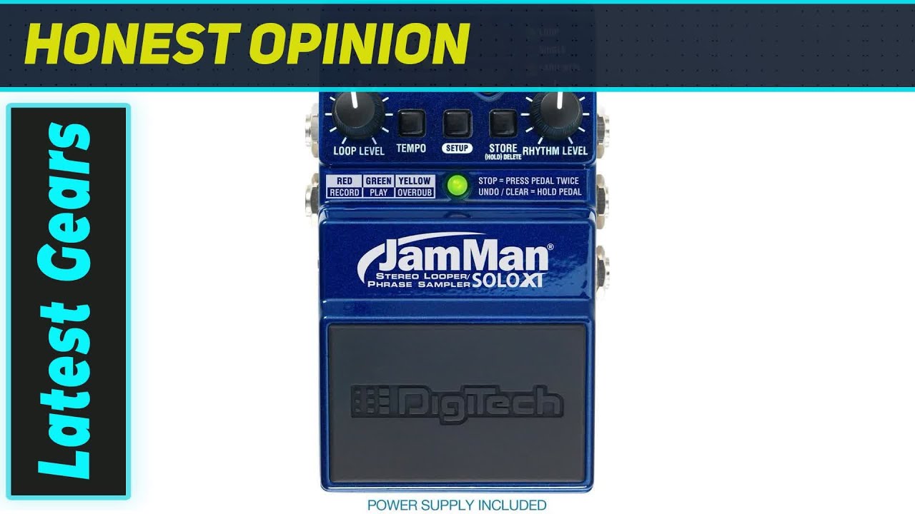 DigiTech Jamman Solo XT: The Ultimate Stereo Looper?