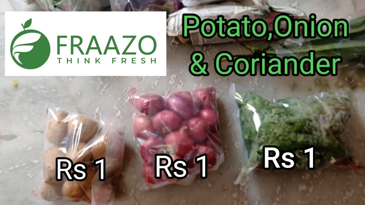 Veggies & Fruits just Rs 100 in Fraazo || Veggies Rs 1 in Fraazo | Vegetables and Fruits Online