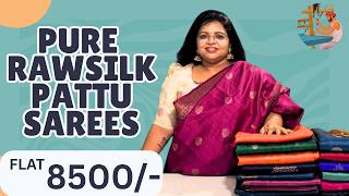 Flat 8500. పయర హయడలమ బనరస ర సలక. Silk Mark.pure Raw Silk Sarees For Special Occasion