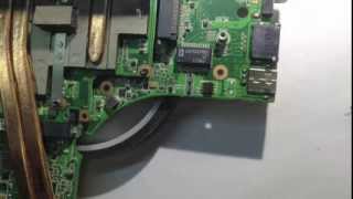 Замена разъема ноутбука Asus Lamborghini VX7S. Ремонт Ноутбуков Tech Town видео асус ремонт ноутбуков сервисный