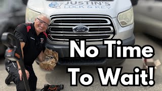 Local Locksmith’s Van Broke Down & We Had To Act Fast! 