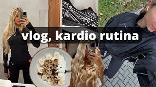 VLOG// kardio rutina, motivace, recept na svačinku