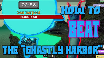 Beating the New Map Update Ghastly Harbor Dungeon Quest! (Using Canals Gears)!
