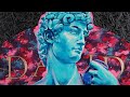 David, Michelangelo - Acrylic painting on canvas 80x120 cm