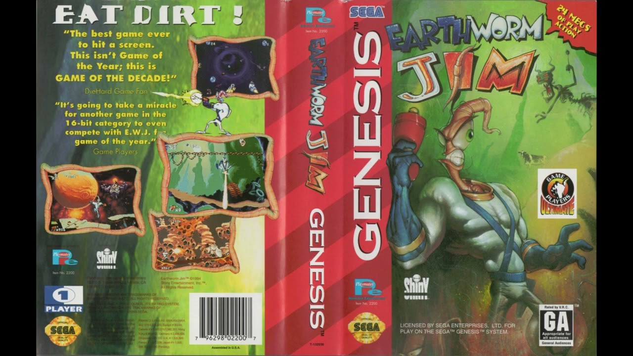 Earthworm Jim | Sega Genesis Full Soundtrack OST