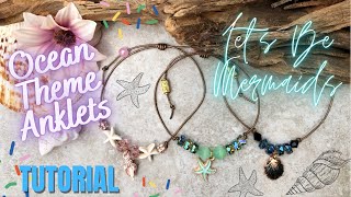 Easy Ankle Bracelets | How to make | Jesse James Beads