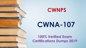 CWNA-107 Mock Test - It