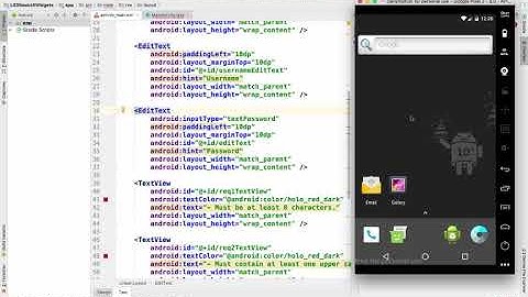 Lesson 05 - Android Basic UI Widget