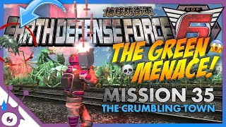 Earth Defense Force 6 - Mission 35 (English Version) - The Crumbling Town - PS5
