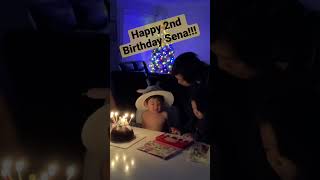 Happy Birthday Sena!!! You've hit the big 2