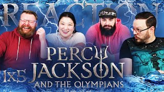 Percy Jackson and the Olympians 1x5 REACTION!! 