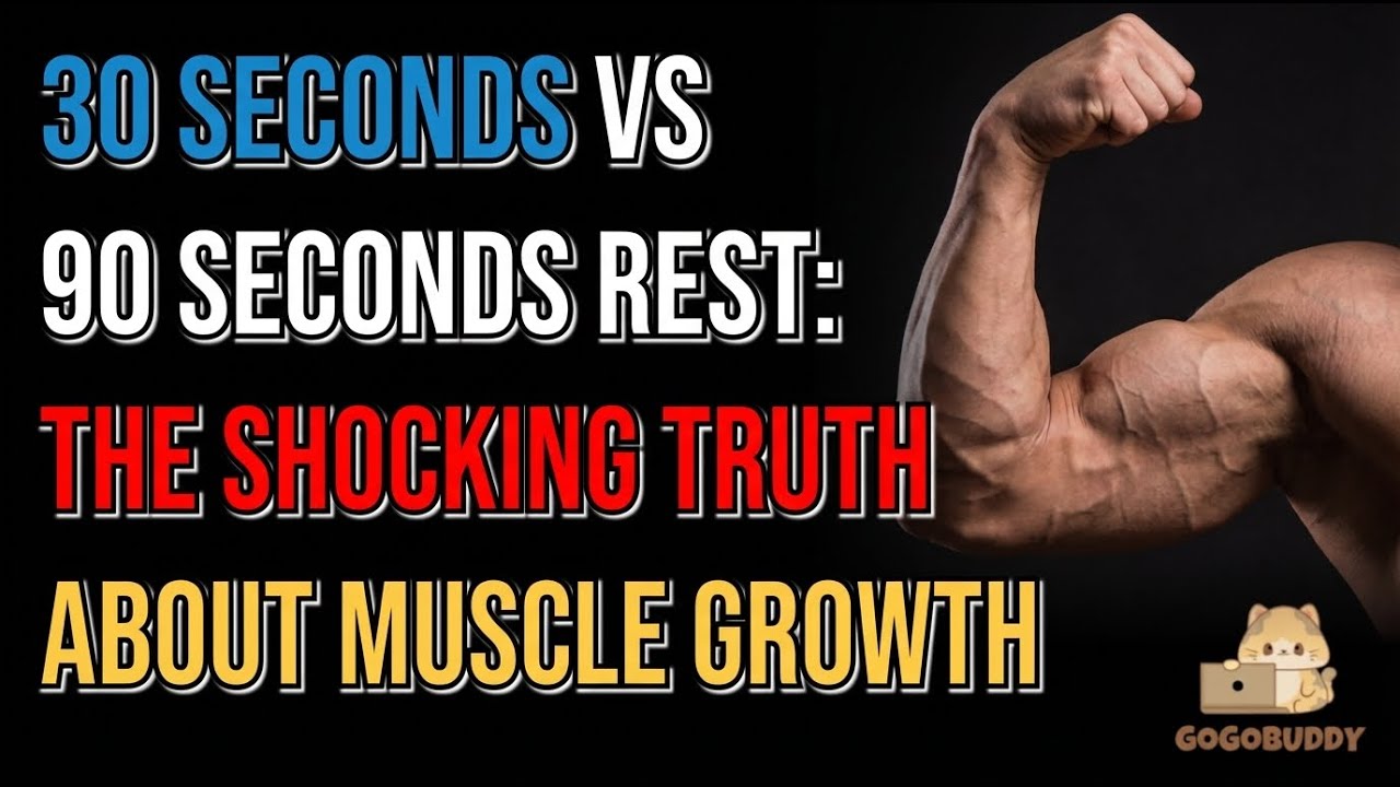 30 Seconds vs 90 Seconds Rest：The Shocking Truth About Muscle Growth ...