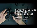 Lens protectors on your jerry3114   converter ring install guide