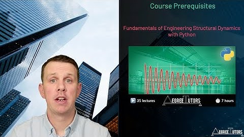 Multi-Degree of Freedom Dynamics | Course prerequisites | DegreeTutors.com