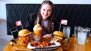 Jax's Quadruple Beef & Chicken Burger Challenge