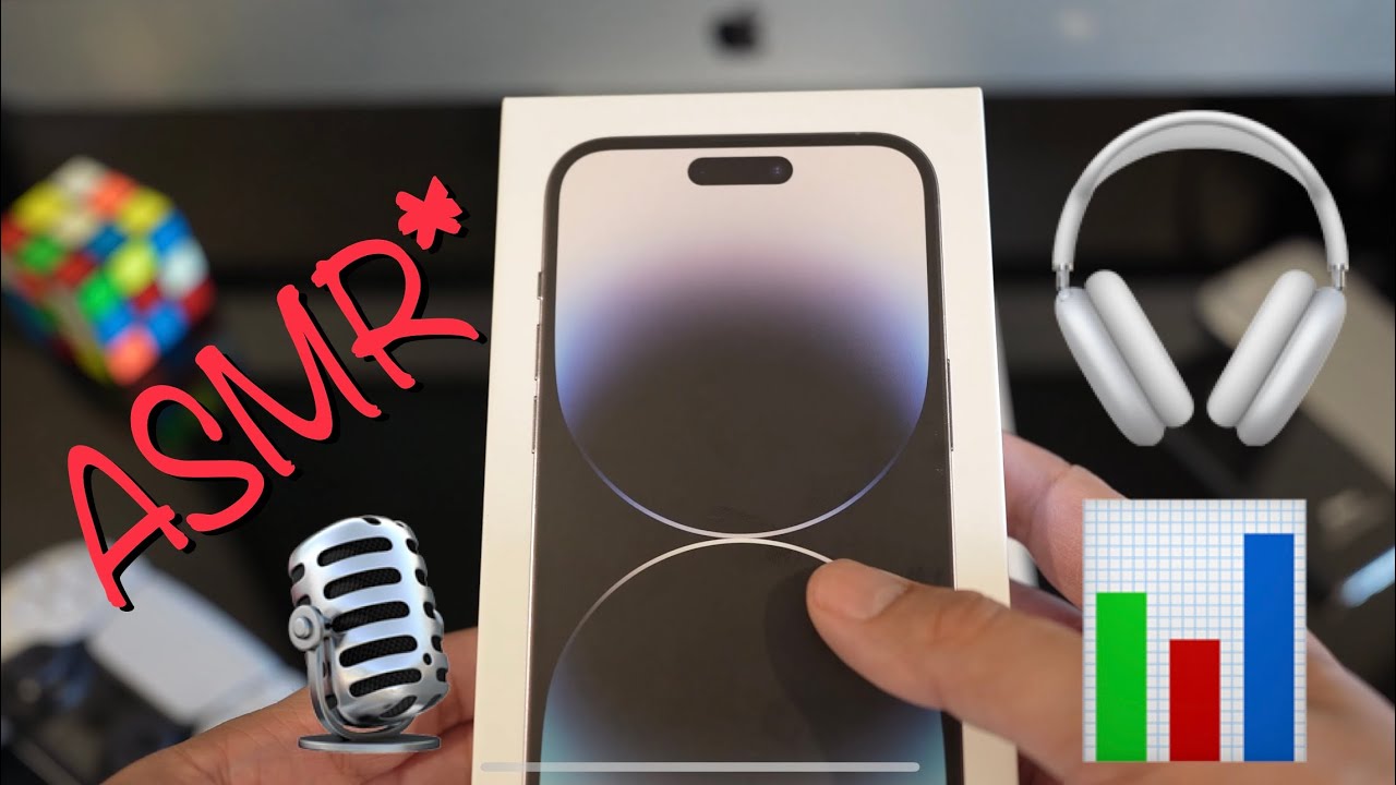 Iphone 14 Pro Max Space Black Unboxing + Apple Midnight Silicone Case ...