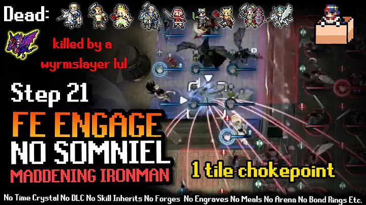 FE Engage No Somniel Step 21: Grind 50+ enemies in complete safety for exp with a 1-tile chokepoint