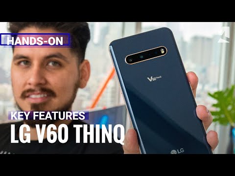 LG V60 Thinq 5G hands-on and key features - new design, a Dual Screen, and 8K video