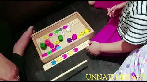 Beads pattern toy from Unnati Library