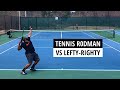 Should We Learn to Hit Left-Handed Forehands?