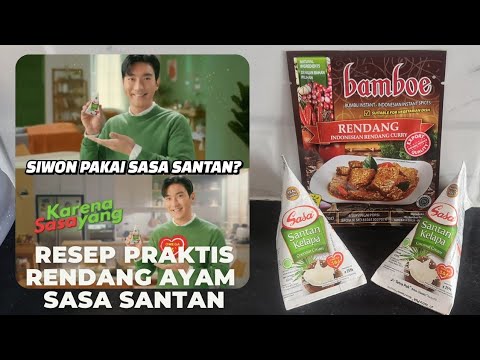 Resep Rendang Ayam Bamboe
