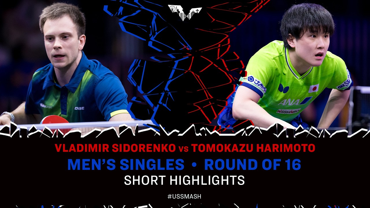 Vladimir Sidorenko vs Tomokazu Harimoto | Short Highlights | MS