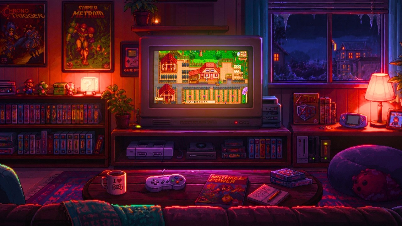 🔴 24/7 video game radio 🌙 music to relax/study to