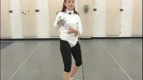 Advanced Foil Fencing Attacks & Strategy : Evading an Opponent in Foil Fencing